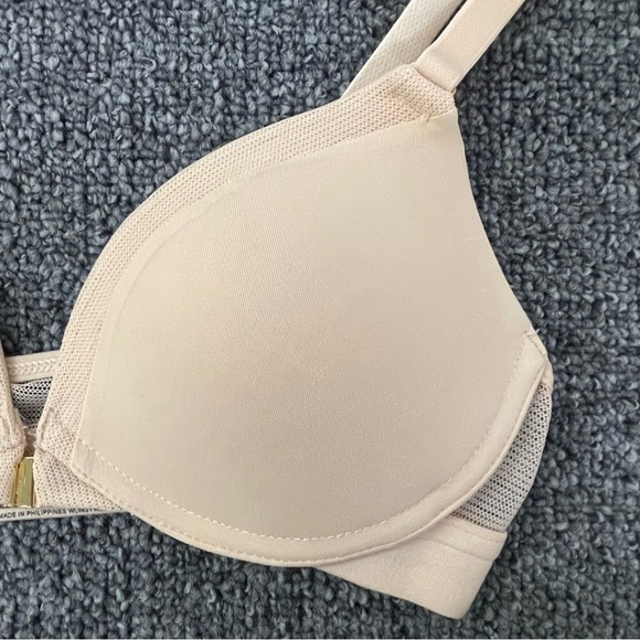 LIVELY ~Two Front Close No-Wire Bras~Convertible Back~Smoke & Toasted Almond~32A - Picture 15 of 16